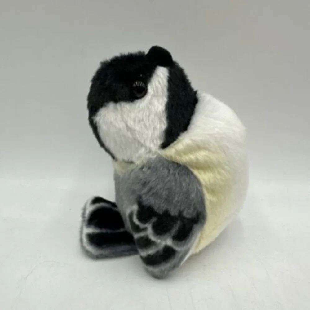 K & M International Audubon Black Capped Chickadee Bird Chirping Plush‎ 6